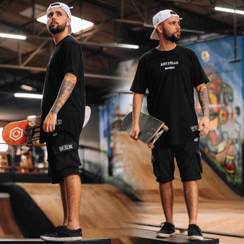 Calça Jogger Masculina PRETA Hawk Street