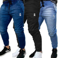 Calça Masculina CORES VARIADAS Jogger Jeans Sarja VISIONARY
