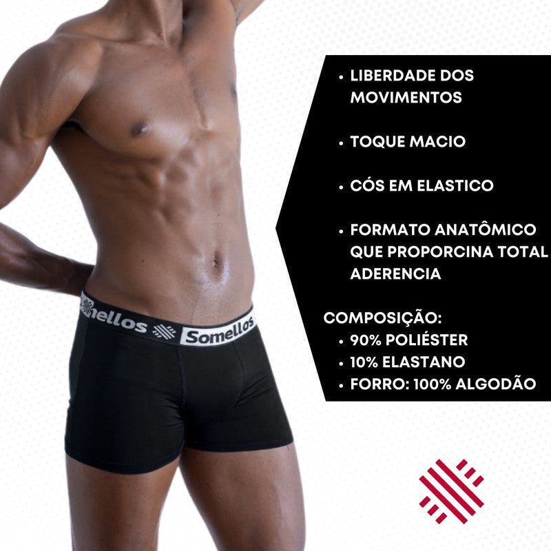 Kit 12 Cuecas Masculinas Boxer Original - Microfibra