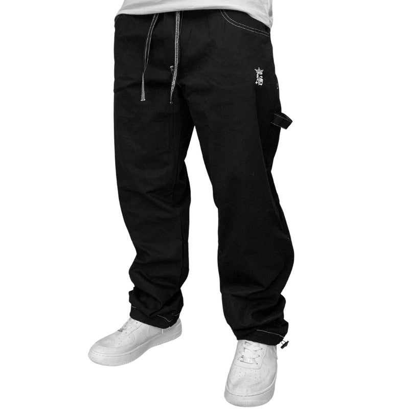 Calça Tradicional Reta Masculina PRETA UNSTOPPLABLE