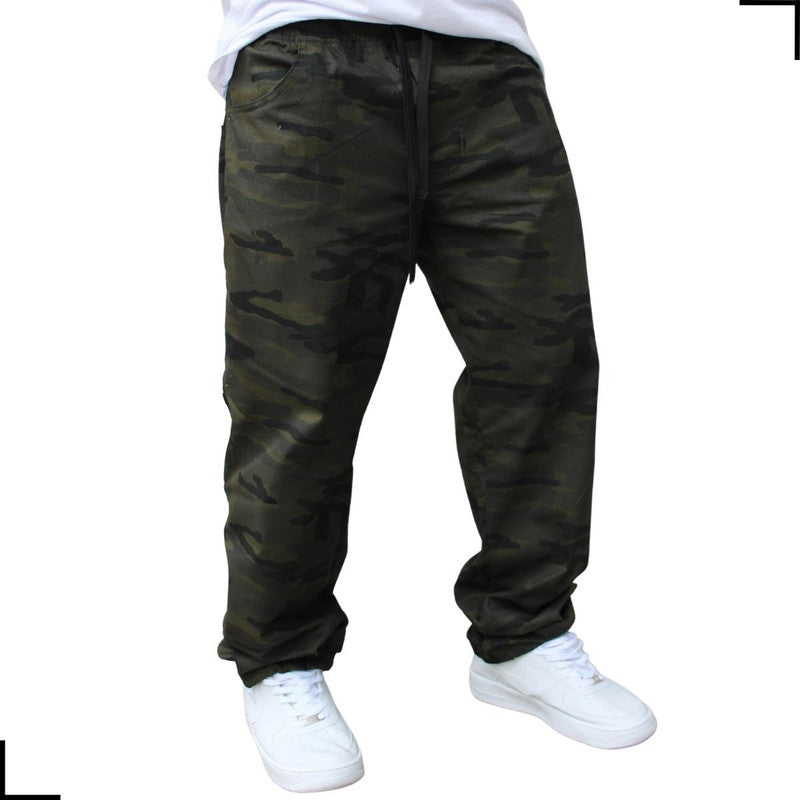 Calça Tradicional Reta Cargo CAMUFLADA Street Boss