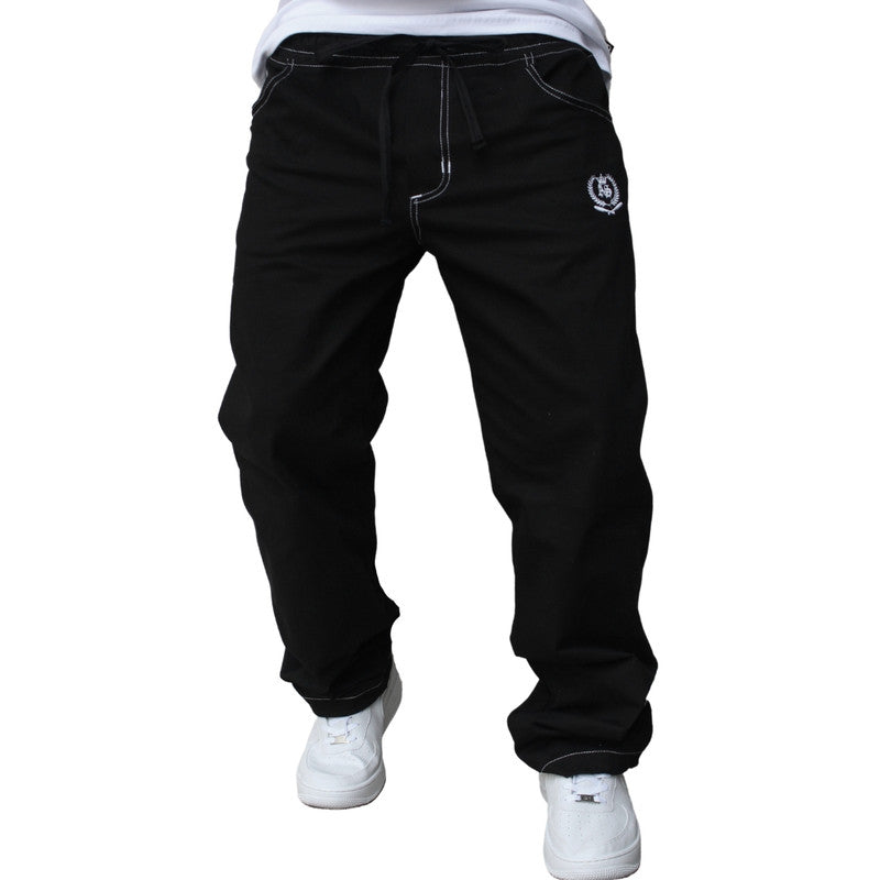 Calça Tradicional Reta Cargo PRETA Street Boss
