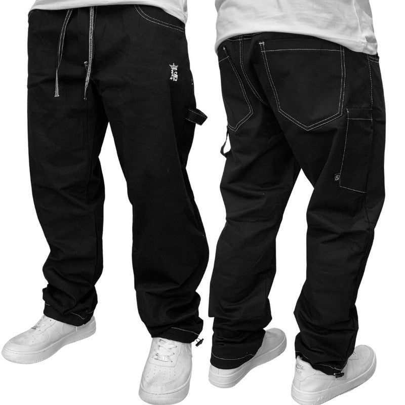 Calça Tradicional Reta Masculina PRETA UNSTOPPLABLE