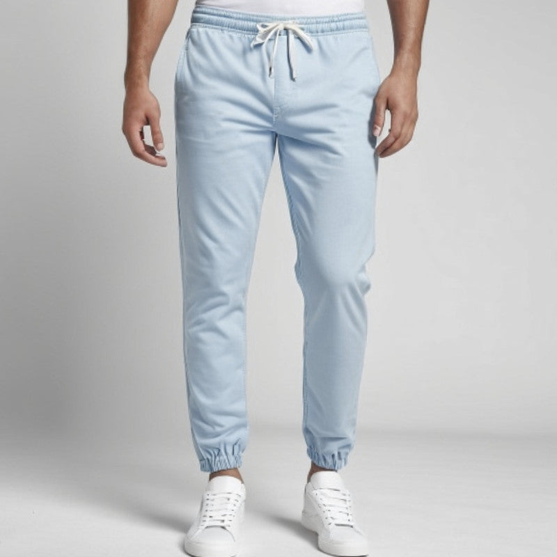 Calça Jogger JEANS CLARO Masculina Sarja The KOBE B.