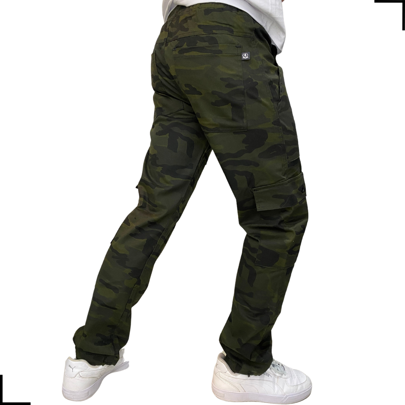 Calça Tradicional Reta Cargo CAMUFLADA Street Crew PLUS SIZE