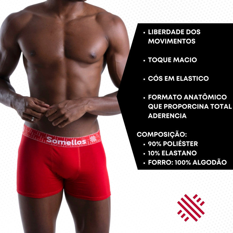 Kit 12 Cuecas Masculinas Boxer Original - Microfibra