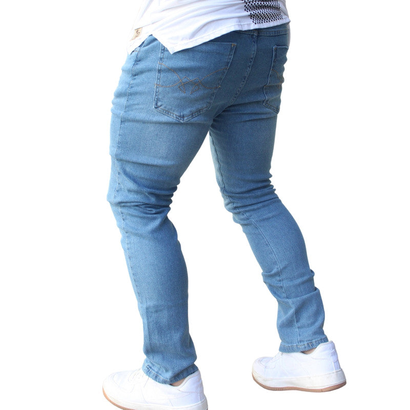 Calça skinny JEANS AZUL CLARO Art Stillo The Kill