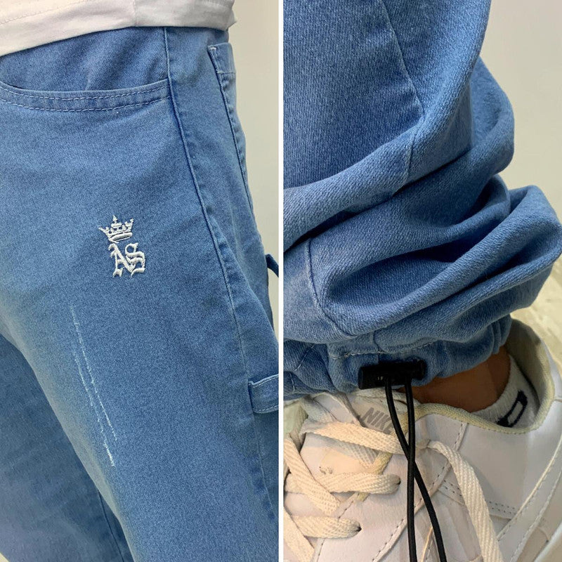 Calça Tradicional Reta Masculina AZUL CLARO UNSTOPPLABLE