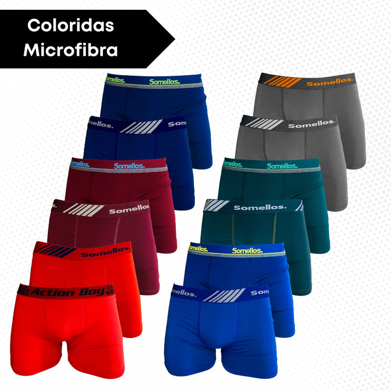 Kit 4 Cuecas Masculinas Boxer Original - Microfibra