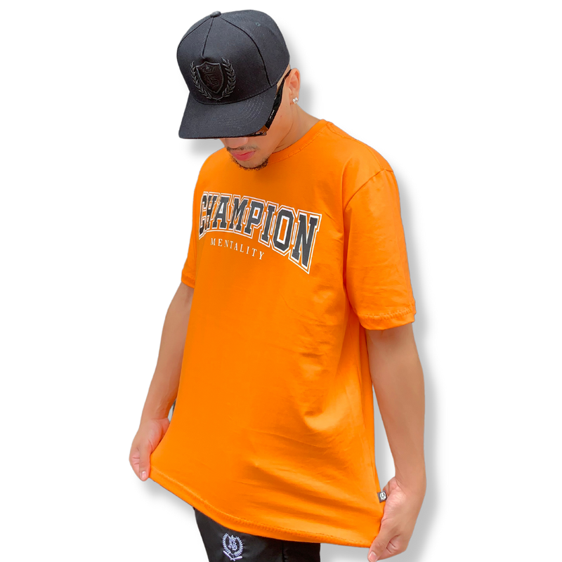 Camiseta Art Stillo Champion Mentality Laranja