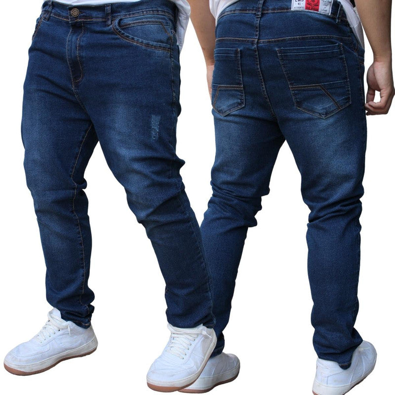 Calça skinny JEANS AZUL ESCURO Art Stillo The Kill