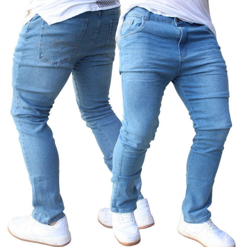 Calça skinny JEANS AZUL CLARO Art Stillo The Kill