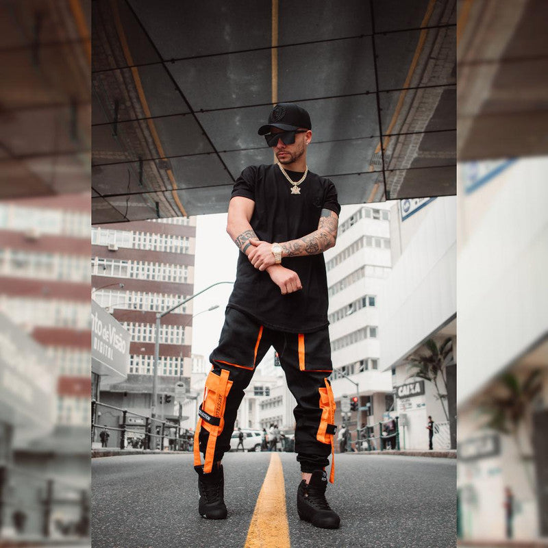 Calça Jogger Masculina PRETA A$AP Collection