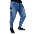 Calça Jogger BLEACHED JEANS Masculina Sarja The KOBE B.