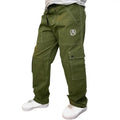 Calça Tradicional Reta Cargo VERDE Street Crew PLUS SIZE