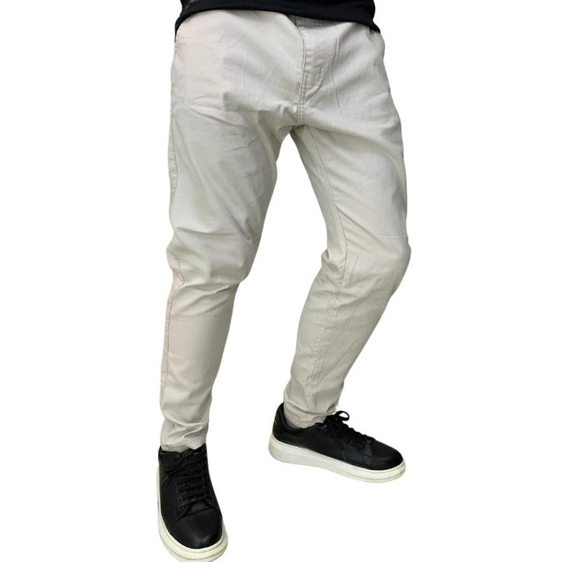 Calça Alfaiataria Esporte Fino Bolso Faca BEGE Art Stillo LUXURY