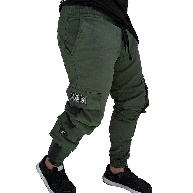 Calça Jogger Masculina VERDE FLOW TECHWEAR PLUS SIZE