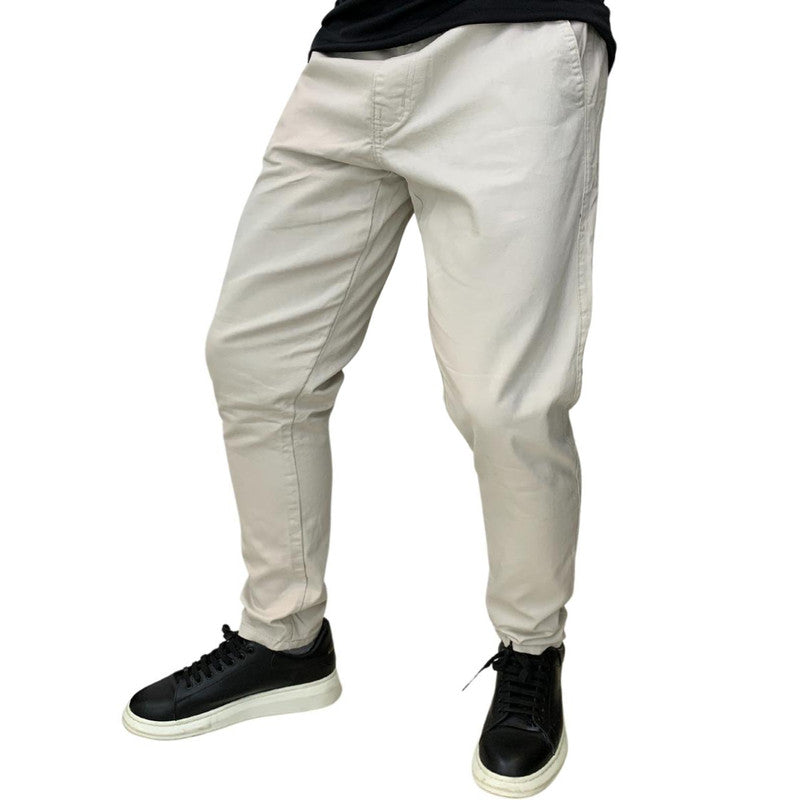 Calça Alfaiataria Esporte Fino Bolso Faca BEGE Art Stillo LUXURY