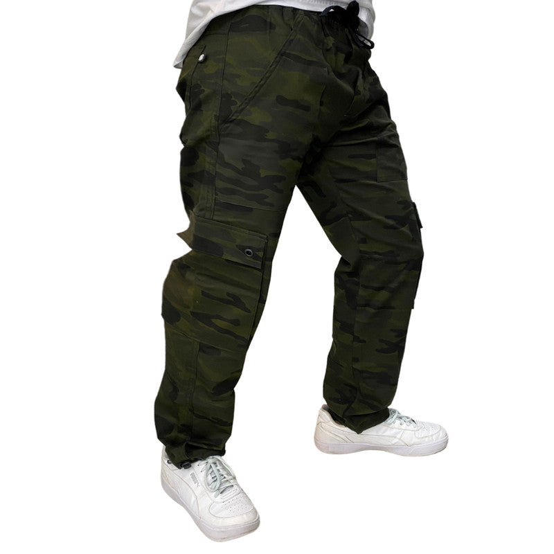Calça Tradicional Reta Cargo CAMUFLADA Street Crew