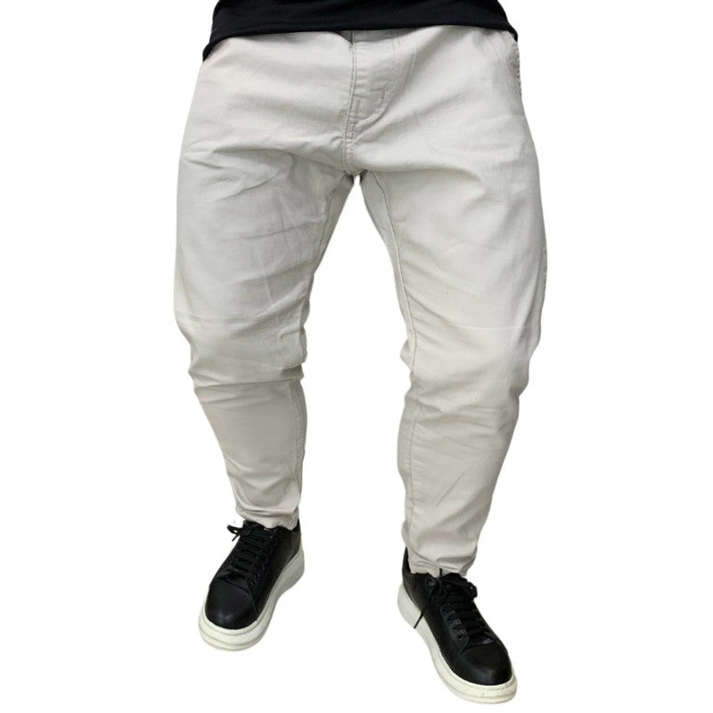 Calça Alfaiataria Esporte Fino Bolso Faca BEGE Art Stillo LUXURY