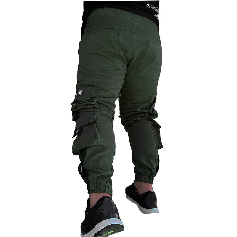 Calça Jogger Masculina VERDE FLOW TECHWEAR PLUS SIZE