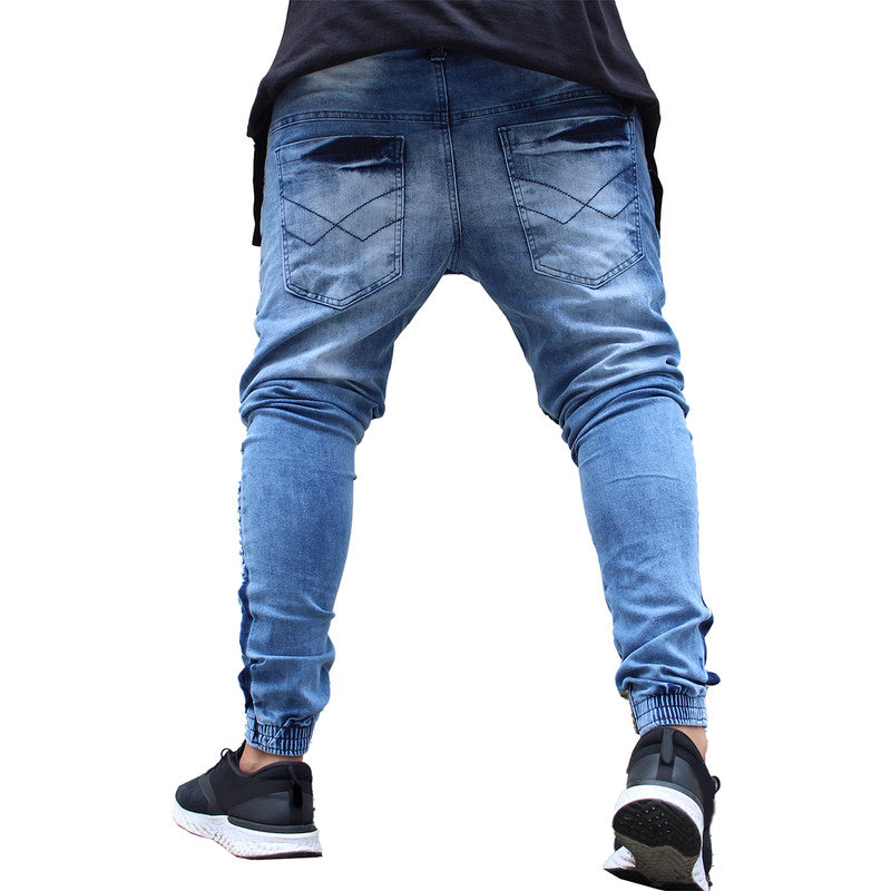 Calça Jogger Masculina JEANS AZUL (RIBANA)