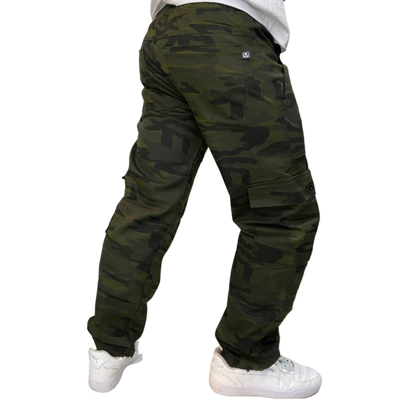 Calça Tradicional Reta Cargo CAMUFLADA Street Crew