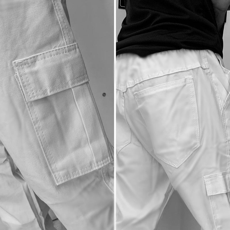 Calça Reta CARGO BRANCA Masculina Sarja The LEBRON J.