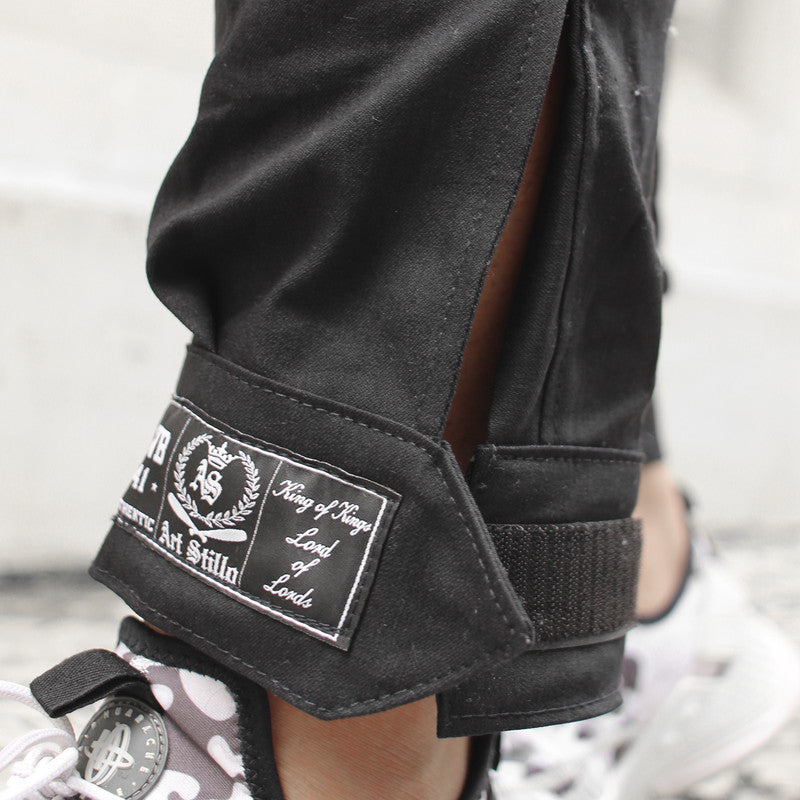 Calça Jogger Masculina PRETA Cargo Streetwear