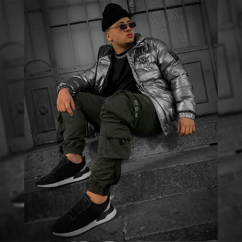 Calça Jogger Masculina VERDE FLOW TECHWEAR PLUS SIZE