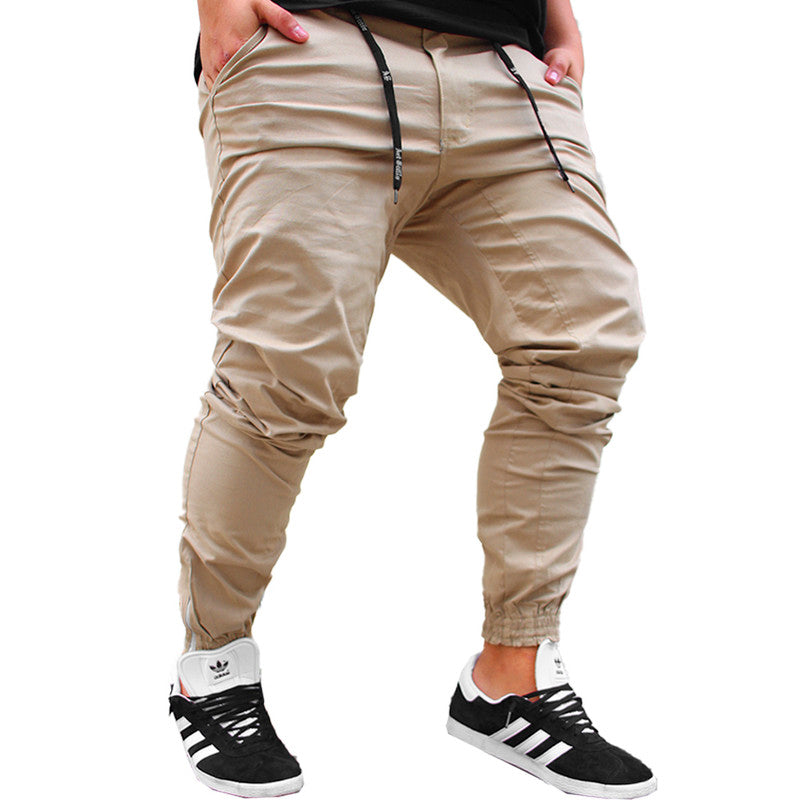 Calça Jogger Masculina BEGE Básica