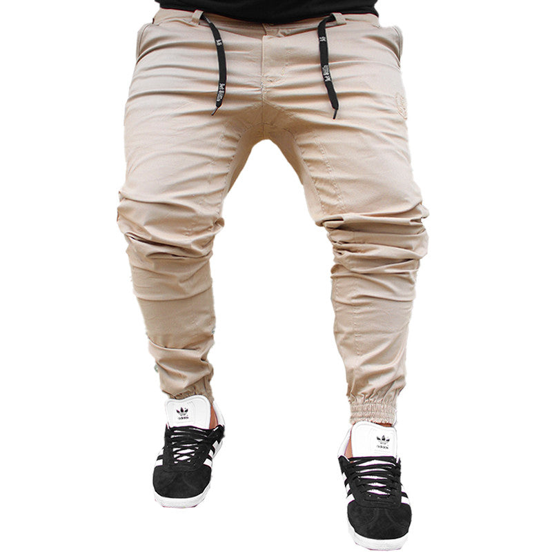 Calça Jogger Masculina BEGE Básica
