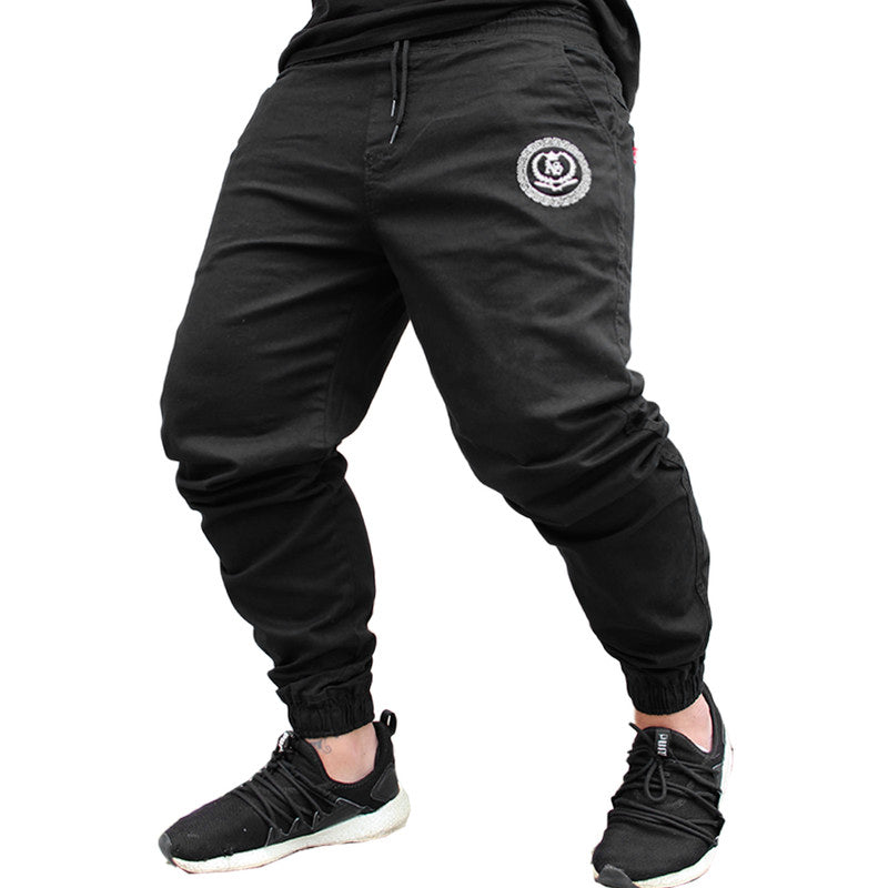 Calça Jogger Masculina PRETA BIG LOGO PLUS SIZE