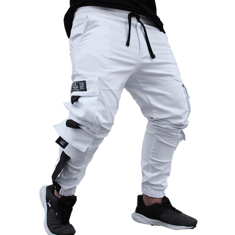 Calça Jogger Masculina BRANCA FLOW TECHWEAR PLUS SIZE