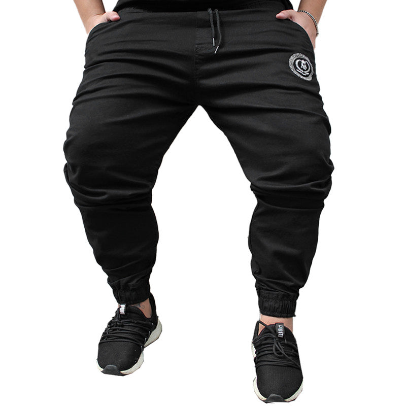 Calça Jogger Masculina PRETA BIG LOGO PLUS SIZE