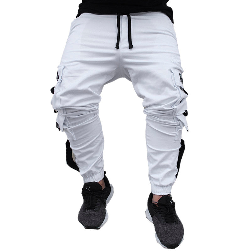 Calça Jogger Masculina BRANCA FLOW TECHWEAR PLUS SIZE