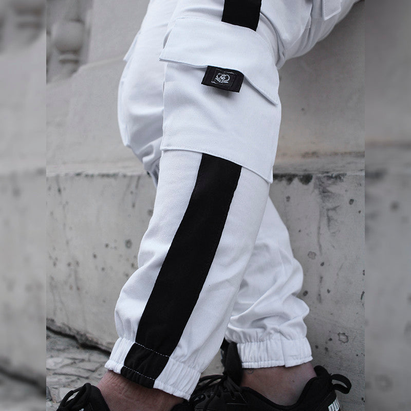 Calça Jogger Masculina BRANCA FLOW TECHWEAR PLUS SIZE