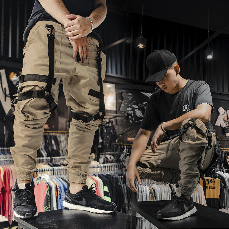 Calça Jogger Masculina BEGE New Combat Tracks