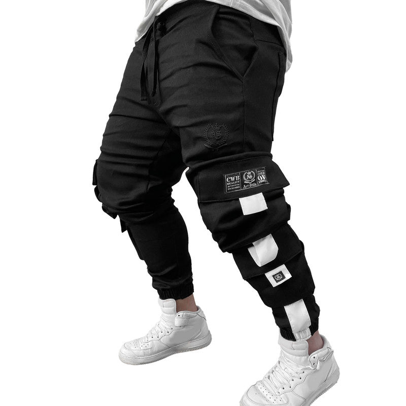 Calça Jogger Masculina PRETA FLOW TECHWEAR PLUS SIZE