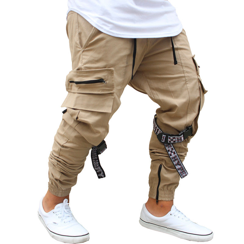 Calça Jogger Masculina BEGE Generation PLUS SIZE