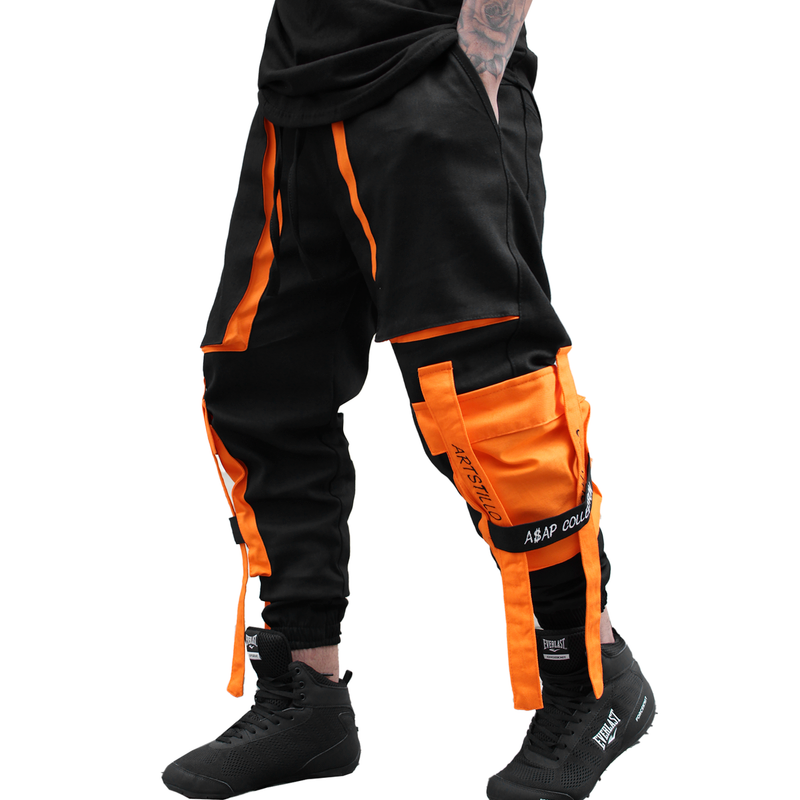 Calça Jogger Masculina PRETA A$AP Collection PLUS SIZE