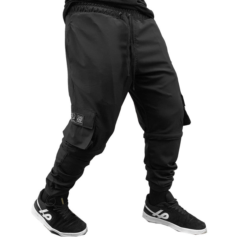 Calça Jogger Masculina PRETA Hawk Street PLUS SIZE