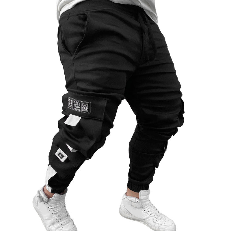 Calça Jogger Masculina PRETA FLOW TECHWEAR PLUS SIZE