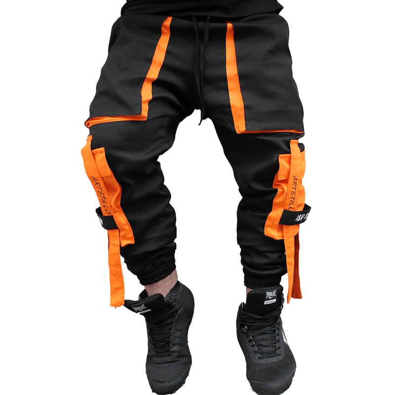 Calça Jogger Masculina PRETA A$AP Collection PLUS SIZE