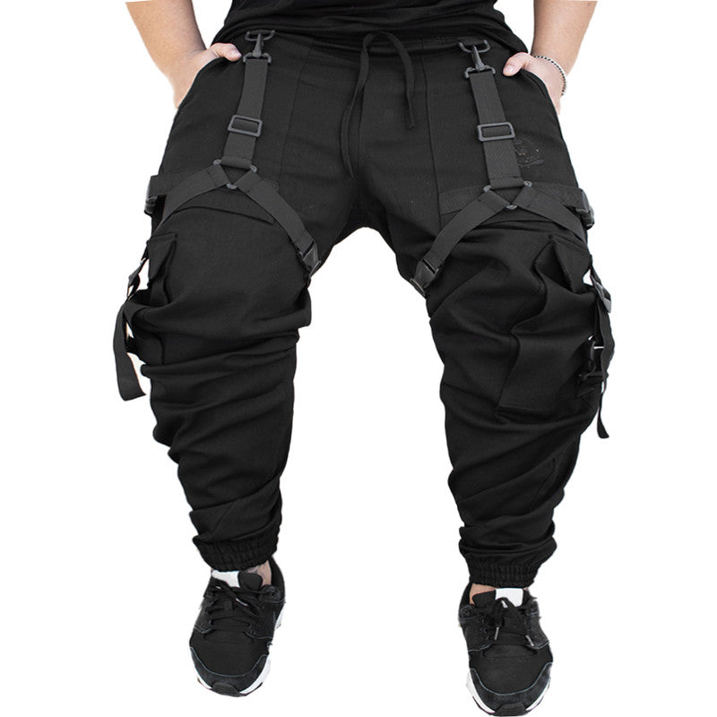 Calça Jogger Masculina PRETA New Combat Tracks PRETA PLUS SIZE