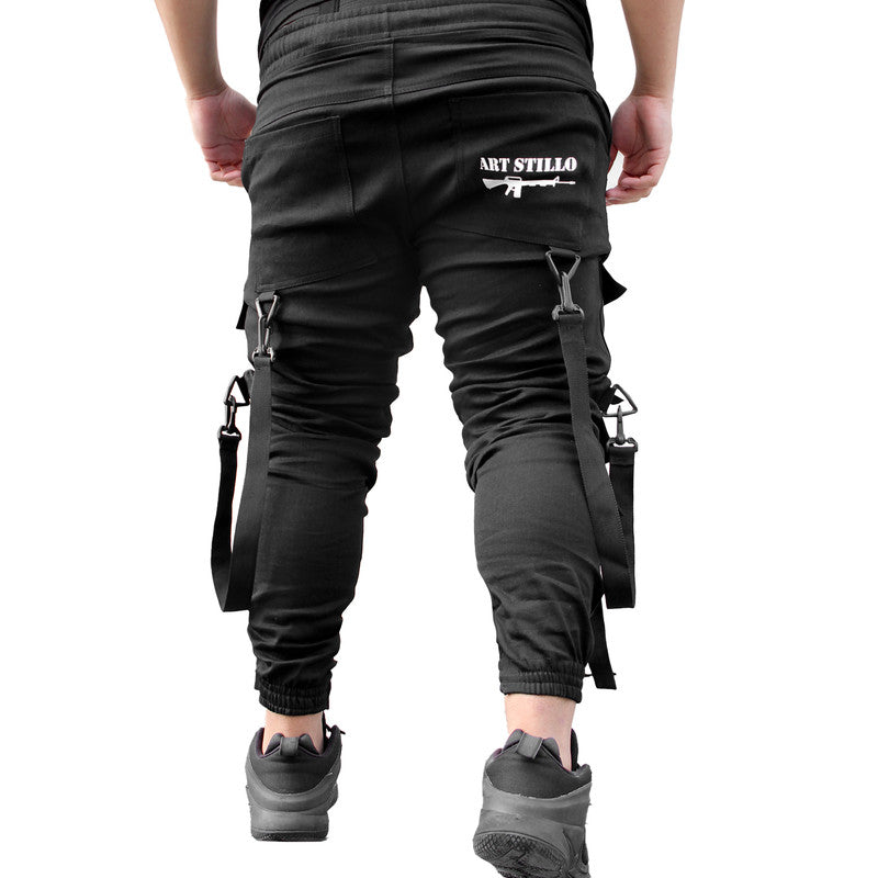 Calça Jogger Masculina PRETA FIRE PLUS SIZE