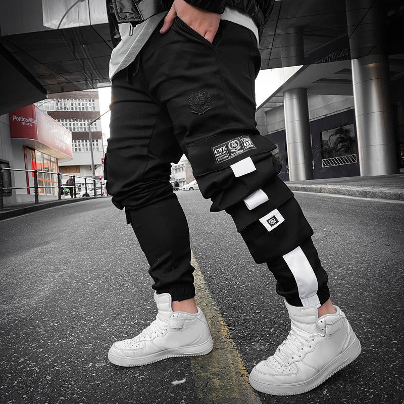 Calça Jogger Masculina PRETA FLOW TECHWEAR PLUS SIZE