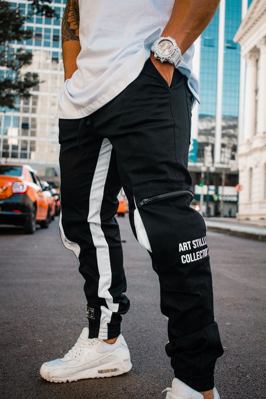 Calça Jogger Masculina PRETA The Future PLUS SIZE