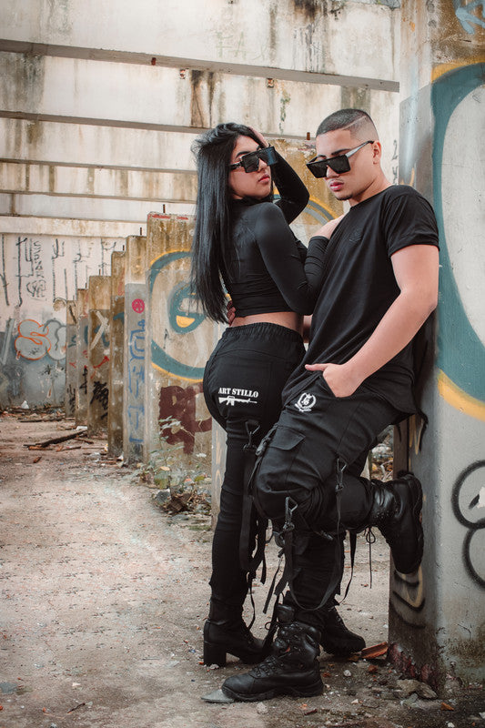 Calça Jogger Masculina PRETA FIRE PLUS SIZE