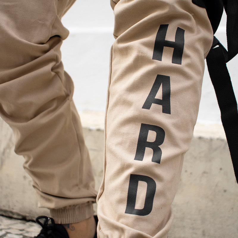 Calça Jogger Masculina BEGE Travis PLUS SIZE